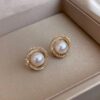 JJK 24 Dazzling Drips Colored Earrings" or "Korean Chic Red Enamel & Pearl Drop Earrings"