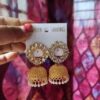 Oxidised Jhumki Earrings