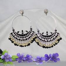 Oxidised earrings - Image 2
