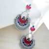 48Chand Bali Design oxidised big Jhumka JJ036.