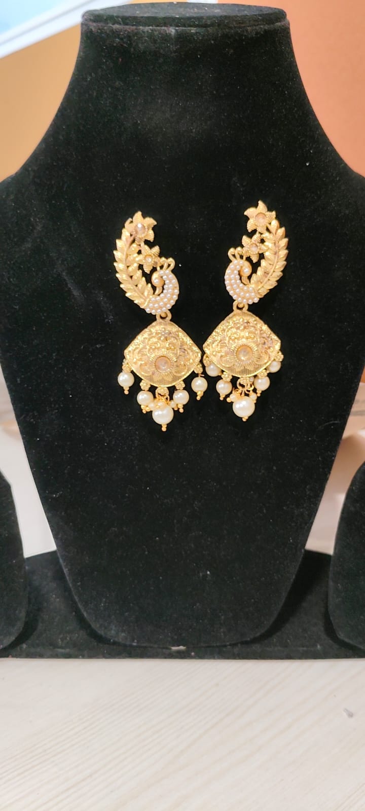 traditional Indian jhumka earrings - Image 2